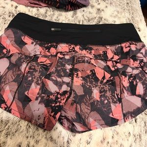 Lululemon speed up shorts size 4